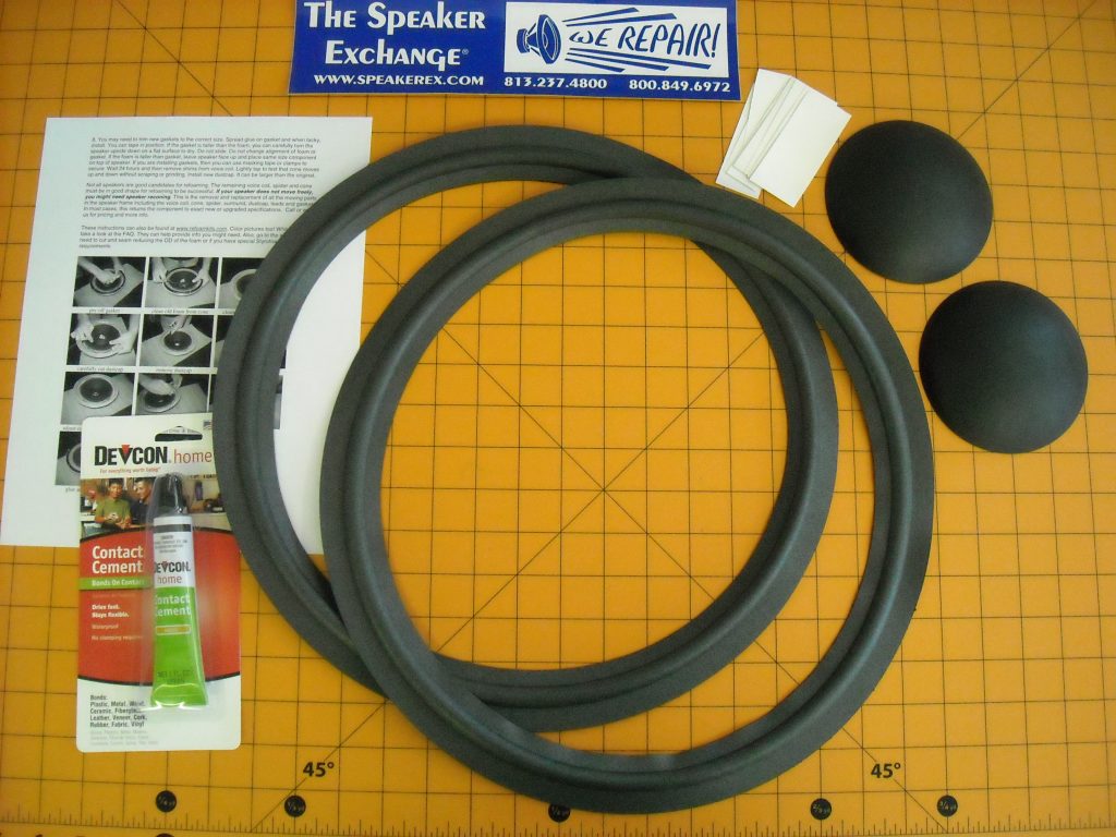 2235H 2231 JBL Speaker Foam Surround Repair Kit 2215-2LE15-08 2235 