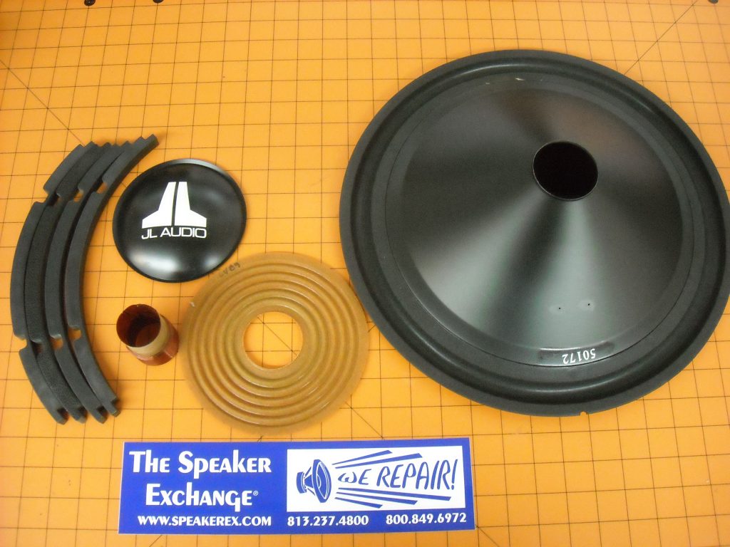 Jl Audio 15w0 4 Diy Aftermarket Recone Kit Speaker Exchange