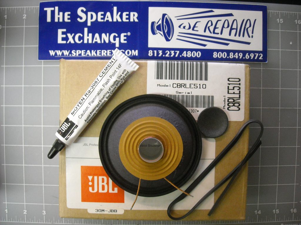 JBL LE5-10, LE5-6, LE5-8, LE5-9, LE5-12 C8RLE510 Midrange Recone Kit -  Speaker Exchange