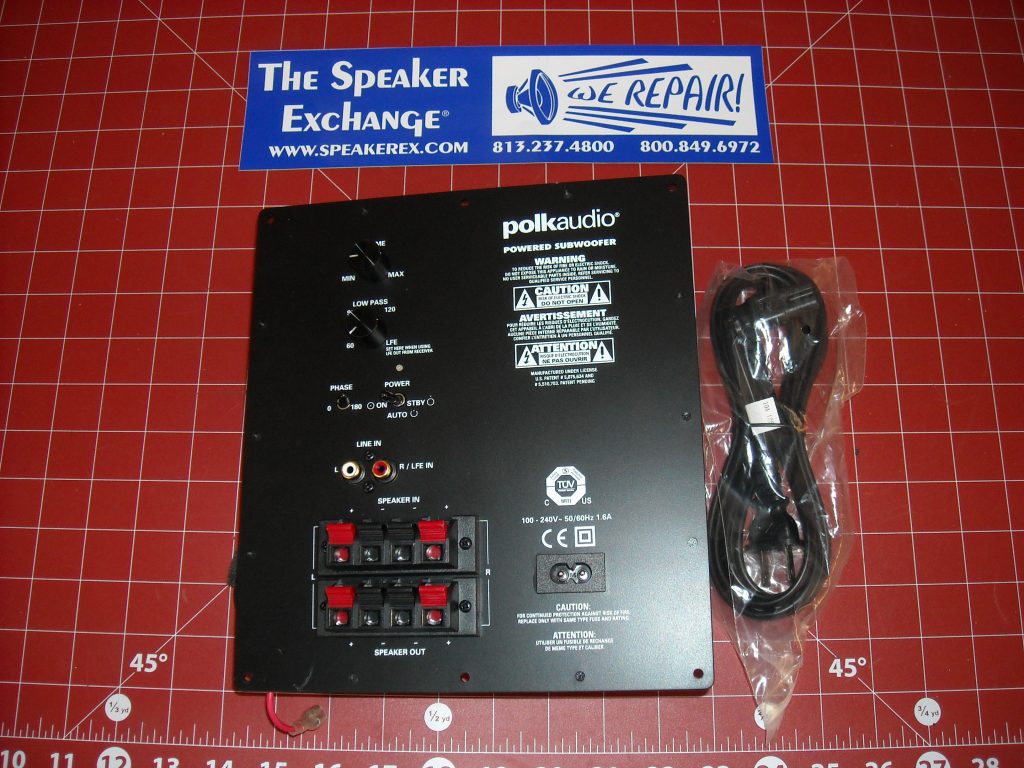 Polk Audio PSW111 \u0026 RF111 Amplifier 