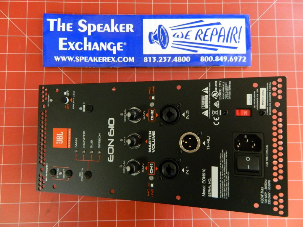 JBL EON 610 Amplifier #5046480 or Speaker Exchange