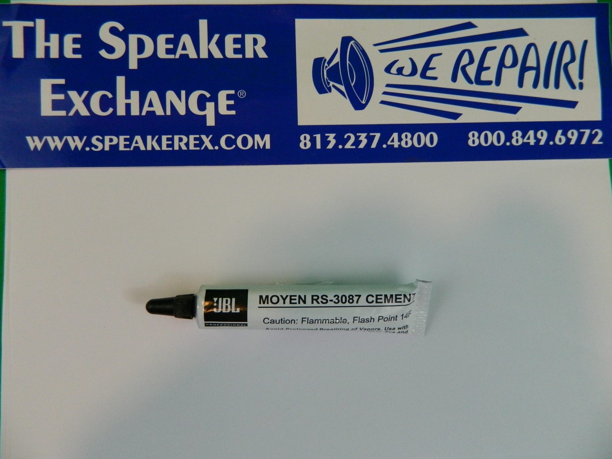 NEW* Clear Contact Cement 1 Oz Bottle - CC1 - Speaker Exchange