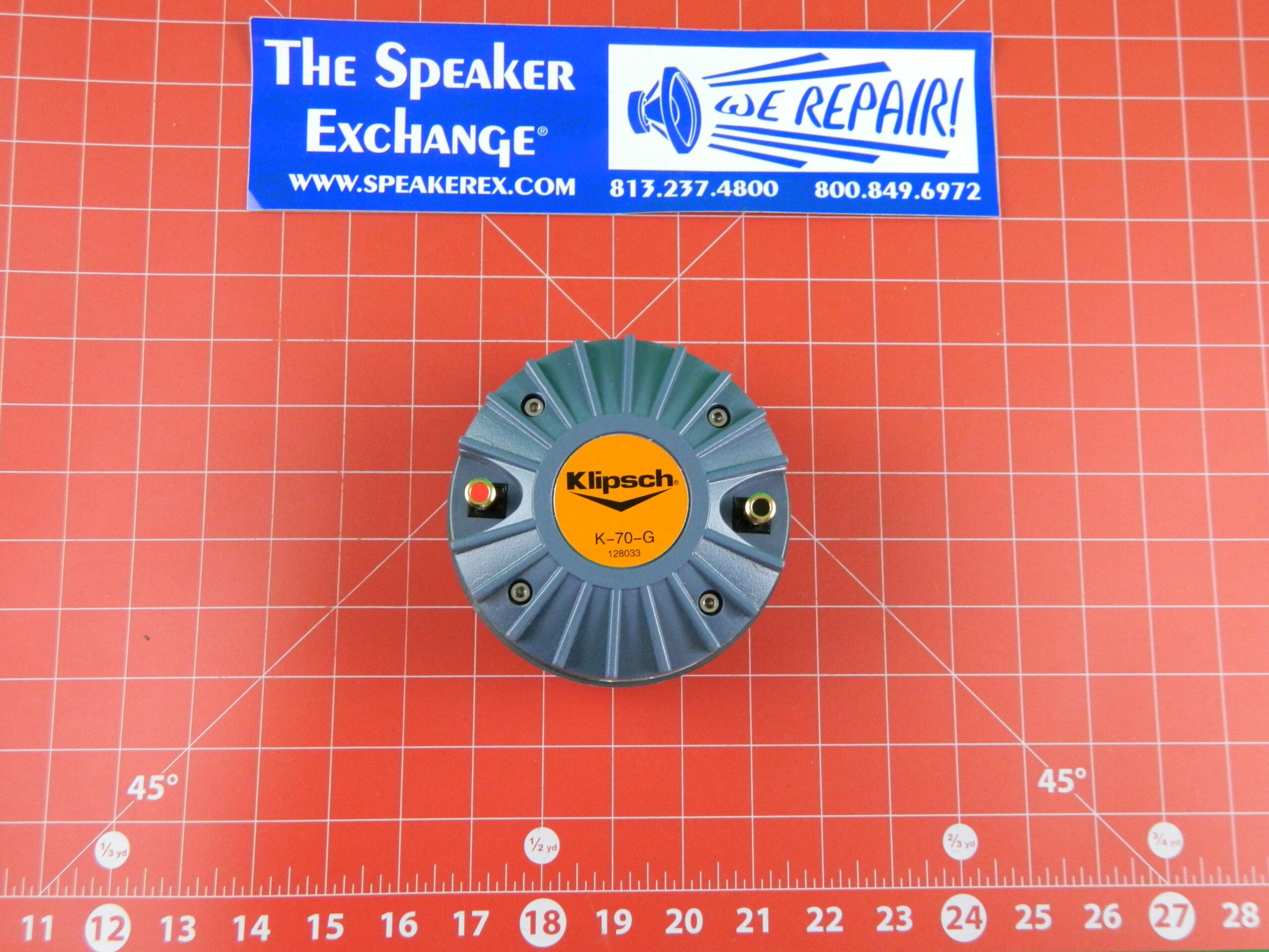 トップス k-hero Klipsch K-70-G Rev 2 Compression Driver, 1068435 - The Speaker