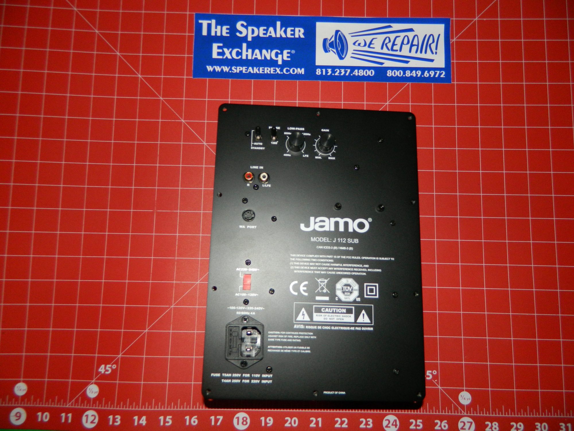 Jamo J112 SUB Amplifier - Speaker Exchange