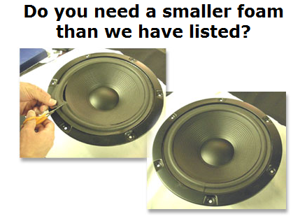How To Find a Smaller Foam