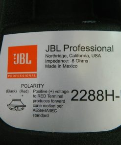 JBL 2288H 2 WOOFER 1