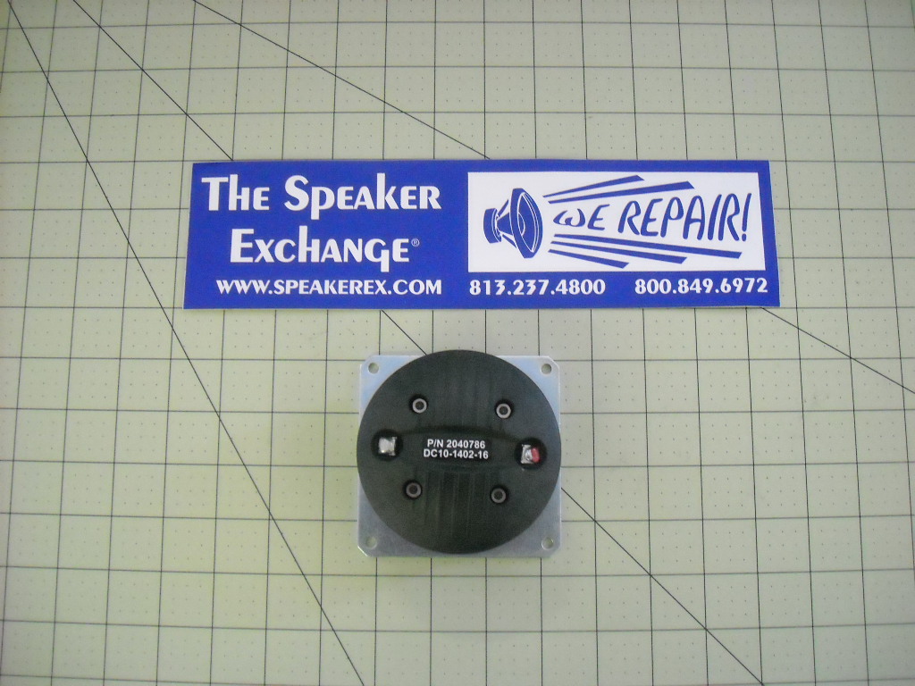 Mackie 2040786 HF Compression Driver DC10-1402-16 - The Speaker