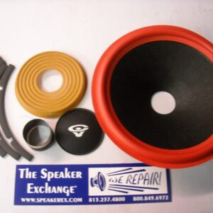 Cerwin Vega 122W4 Stamped Frame DIY Aftermarket Recone Kit 8 Ohms