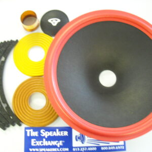 Cerwin Vega 153W 15" Aftermarket Recone Kit - Stamped Frame
