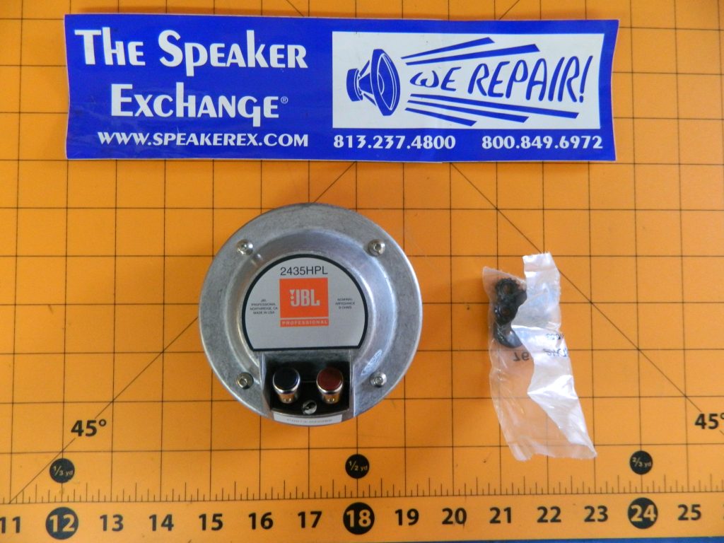 JBL 2435HPL コンプレッションドライバー 435BE同等品 Yahoo!オークション - JBL 2435HPL ベリリウム ドライバーペア