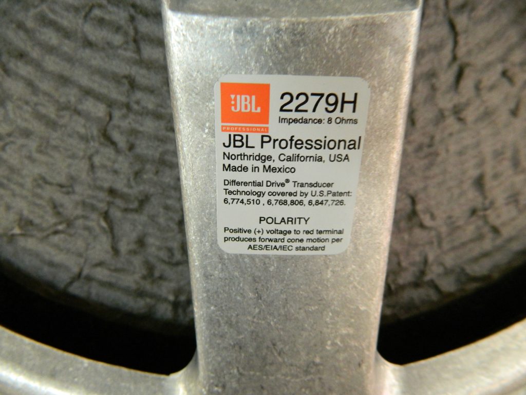 JBL 5048239X 2279H Woofer for SRX828S - The Speaker Exchange