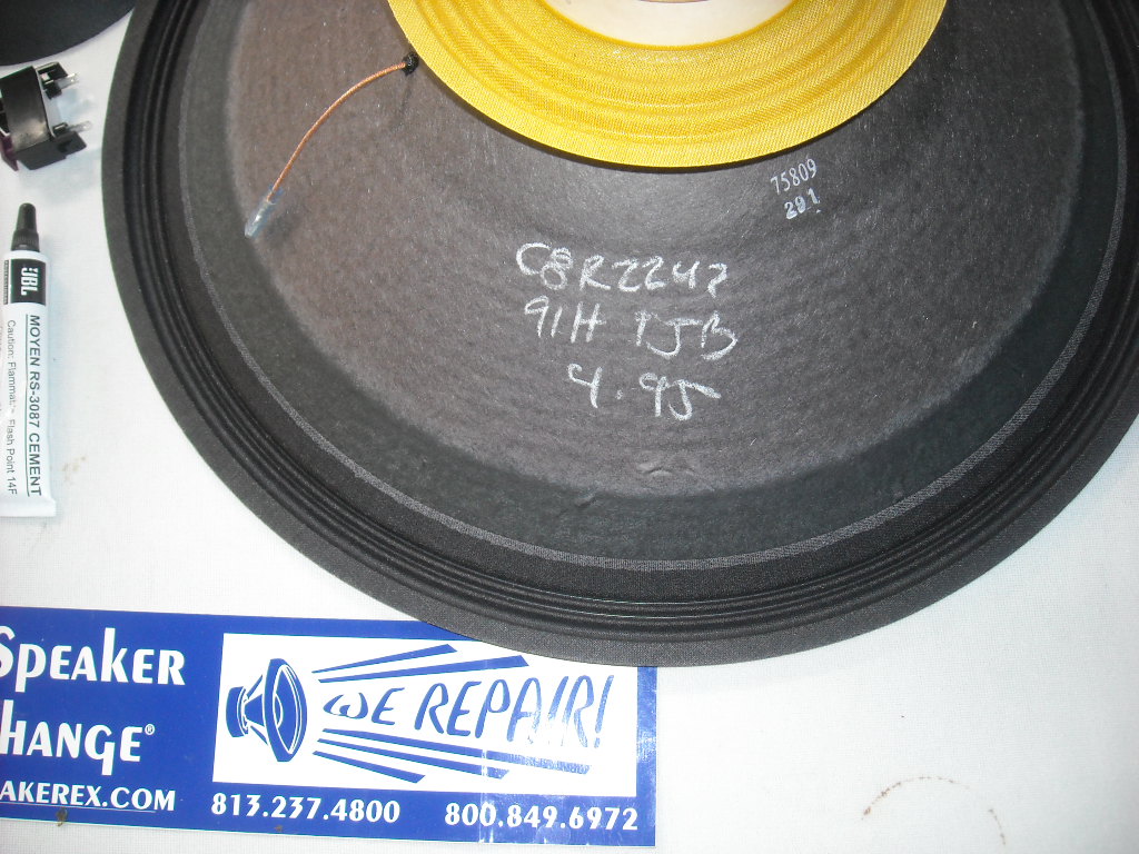 JBL C8R2242 Recone Kit for 2242H, 2242HPL - The Speaker Exchange