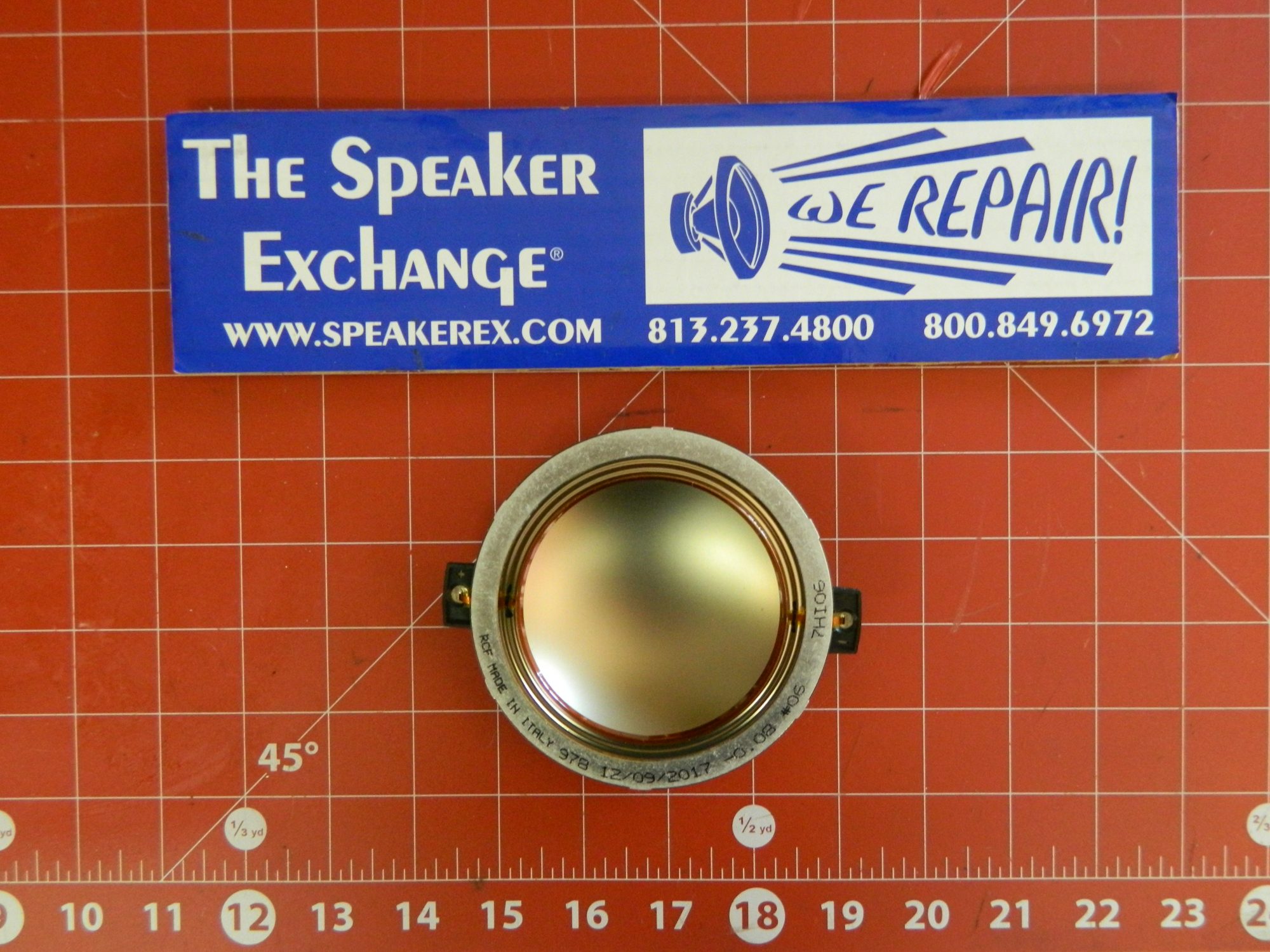 RCF RC-CD850-HDL20A Diaphragm 15420045 for CD850, HDL20-A - The