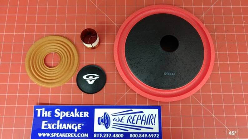 Cerwin Vega DCW10 10" Aftermarket Recone Kit with Dual 4 ohm VC - Image 3