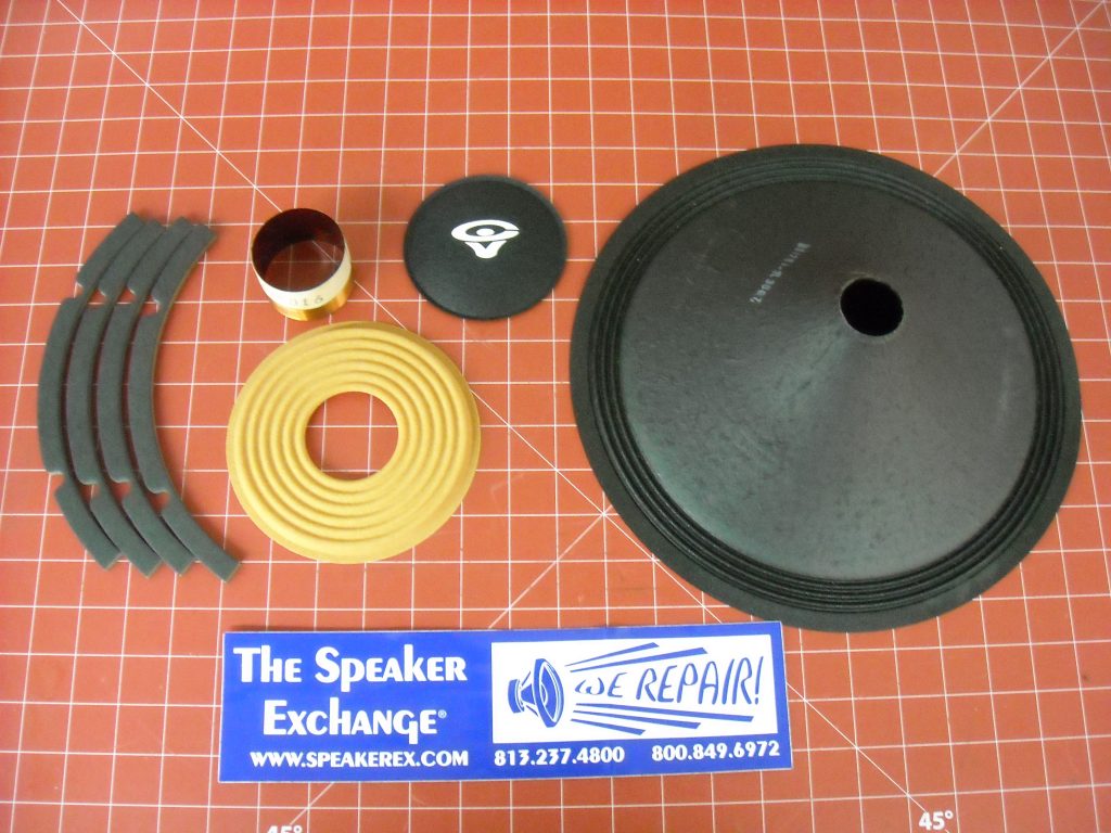 Cerwin Vega ER124 12" Aftermarket Recone Kit 8 ohm - Image 3