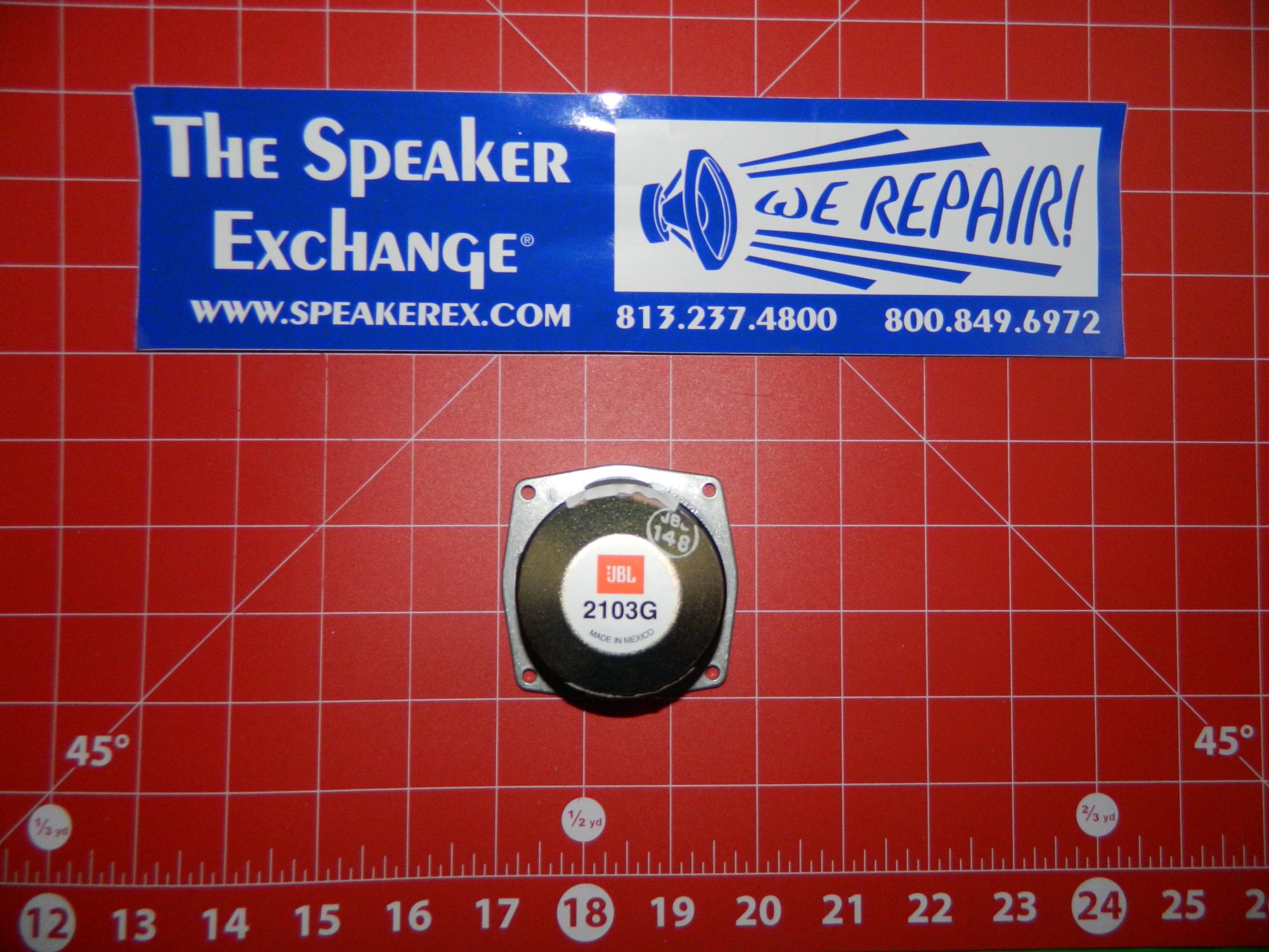 Original JBL 2103G Midrange, 442205-001X - The Speaker Exchange