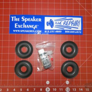 KEF Donut Center Foam Dust Cap Ring Kit (Pack of 4)