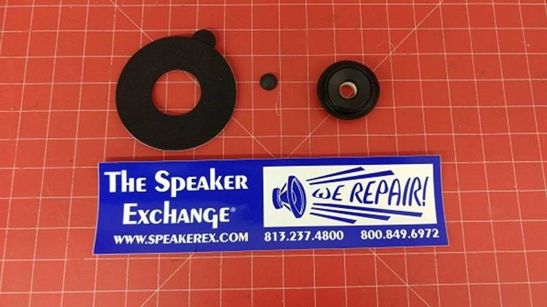 JBL LE 25 TWEETER RECONE KIT ORANGE OR RED REZON-EX COATED - Foto 2