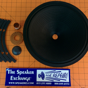Jensen (Fender) P12R C4897-3 DIY Aftermarket Recone Kit