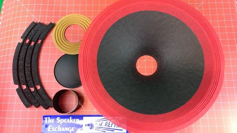 Cerwin Vega SW18C Aftermarket Recone Kit - The Speaker Exchange