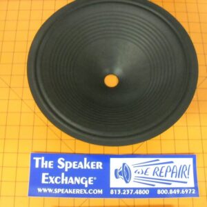 12" Cone W10947 (12" Outside Diameter, 3" Deep, 1" Voice Coil Opening) Ribbed, All Paper
