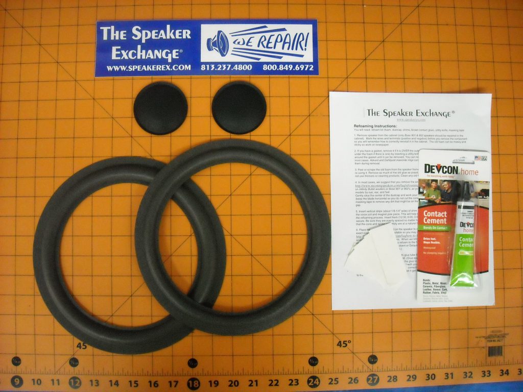 10" Refoam Kit Flat - RFK10 FLAT