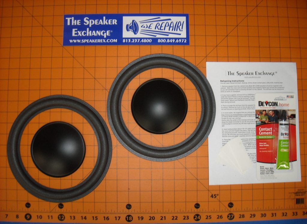 10" JL Audio Refoam Kit Flat - RFK10JL FLAT