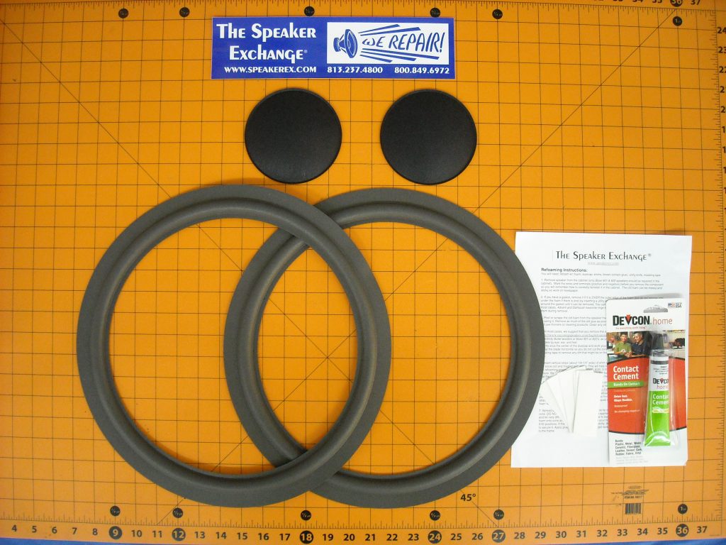 15" Refoam Kit Flat Attach - RFK15 FLAT