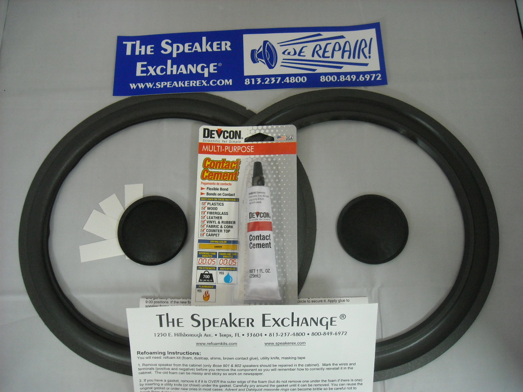 12" Tannoy Refoam Kit - RFK12 TANNOY