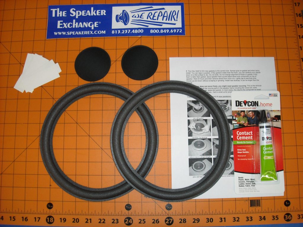 12" Refoam Kit Advent w/ Metal Flange RFK ADV12 FLN