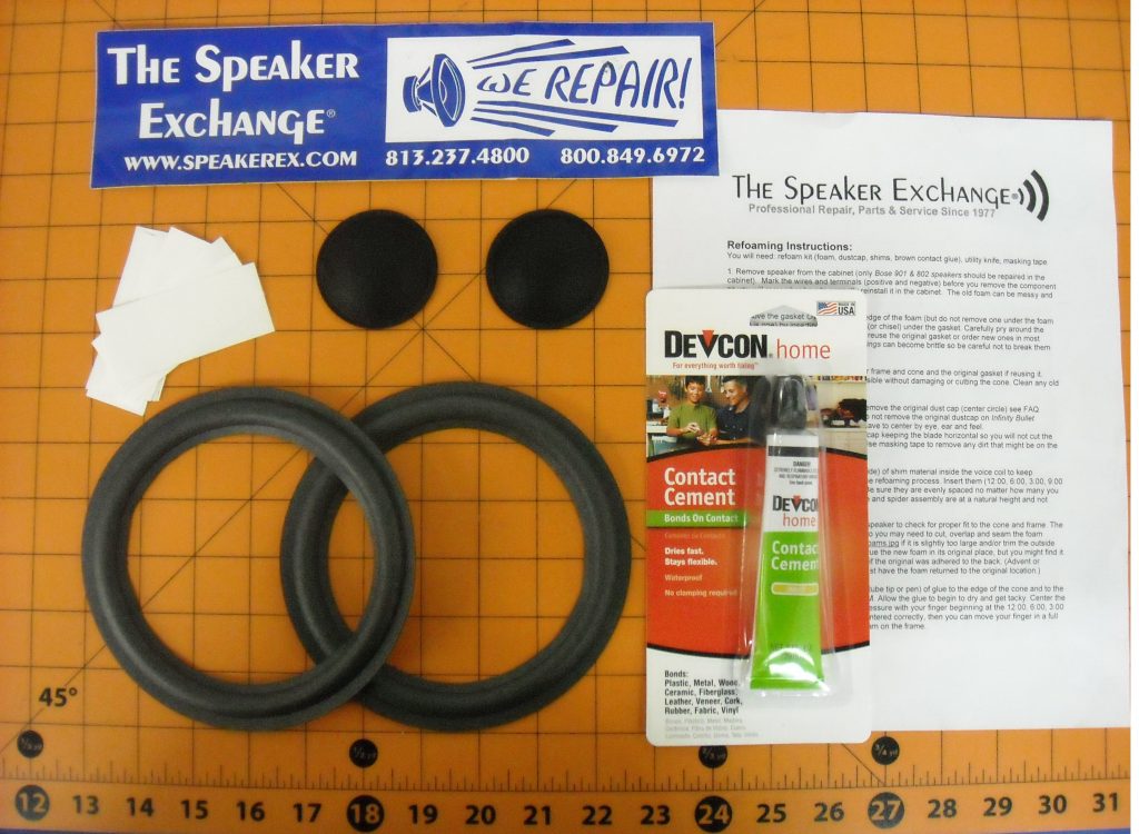 6" Refoam Kit Angle - RFK6 ANGLE