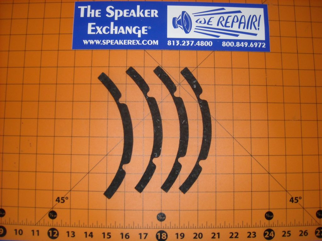 10" Gasket Rubitex, 4 pcs R10R