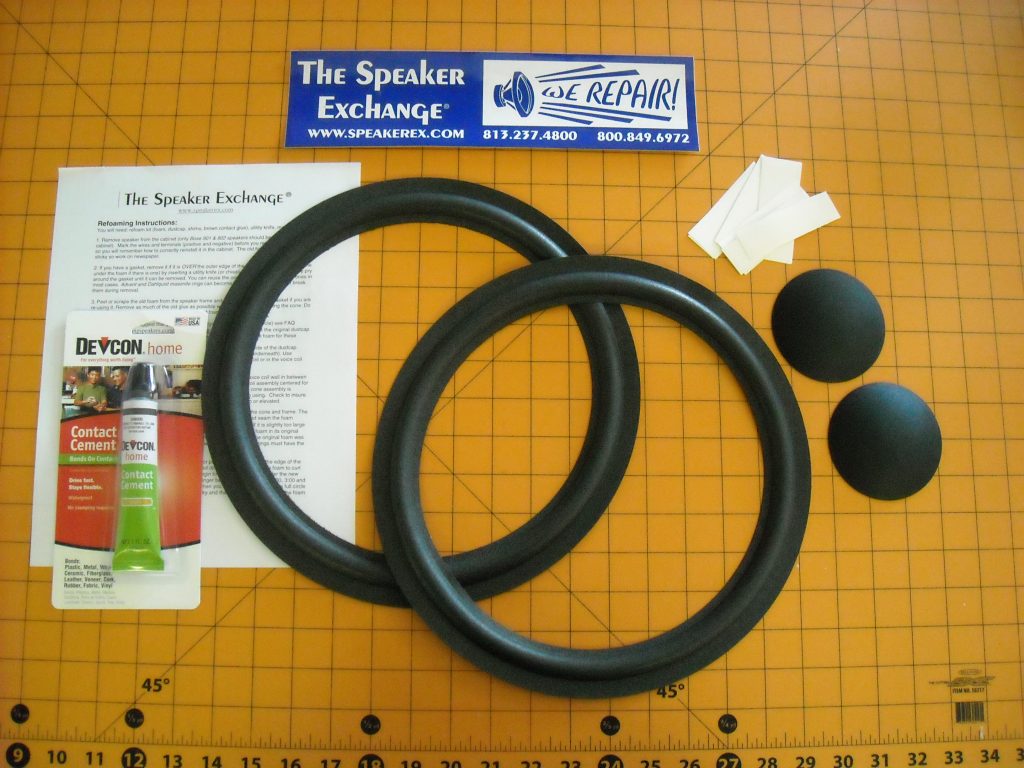 JBL 12" Refoam Kit 122A, 126A, 128H, 128H-1, 129H - RFK128 JBL