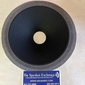 15" Cone W24853-01 (15" OD, 3.450" Deep, 3.0 Voice Coil Opening) Cloth Accordion Edge Surround, Altec Style