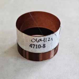 1.518" Voice Coil VC4710-8 (1.518 ID, 1.125 FH, .375 WW) 8 Ohm