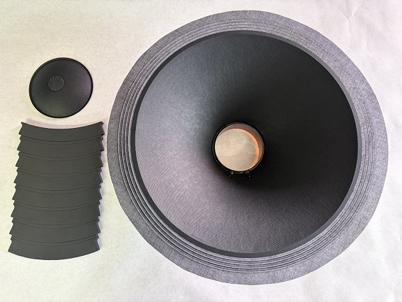 Altec 416A, 416B, 416C, 416Z, 416-8A, Model 19 Aftermarket Recone Kit (PREASSMBLED)